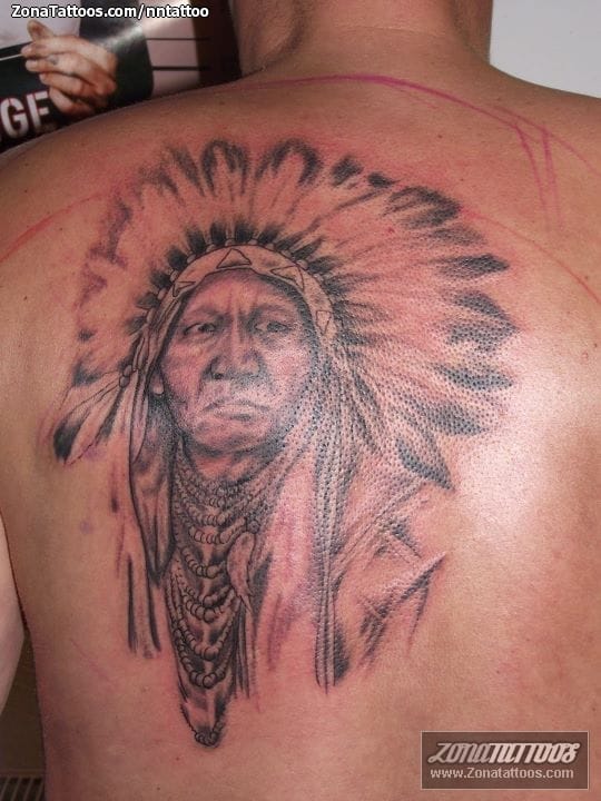 Foto de tatuaje Indios