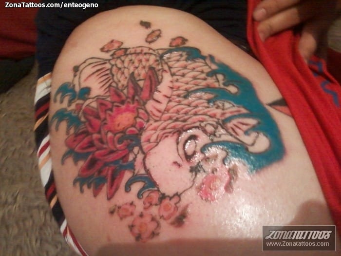 Tattoo photo Koi, Fish, Animals