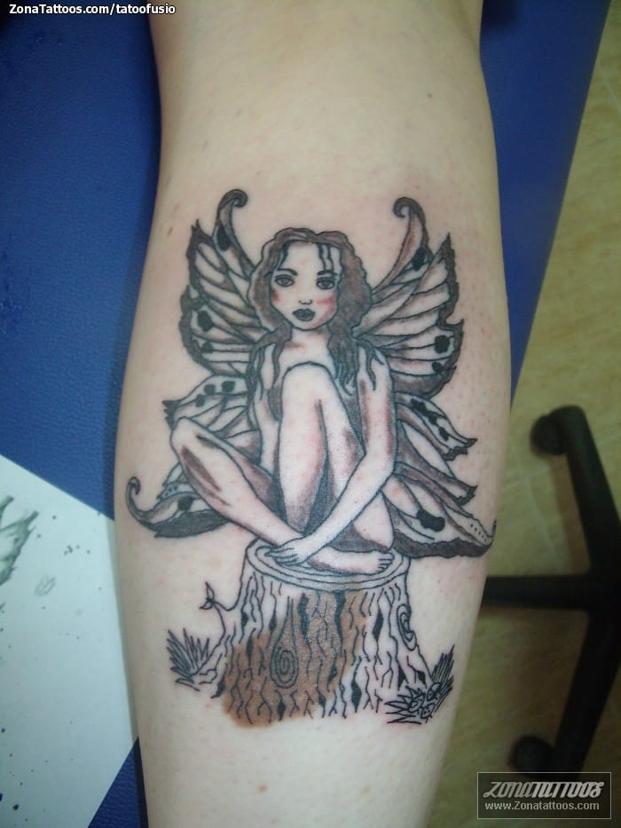 Foto de tatuaje Hadas, Fantasía