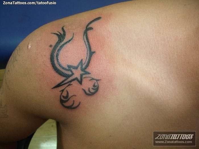 Tattoo photo Stars, Shoulder, Astronomy