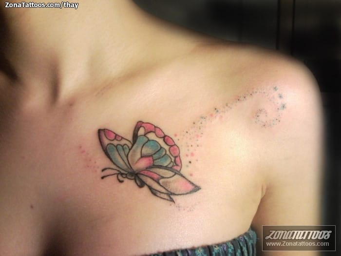 Foto de tatuaje Mariposas, Insectos