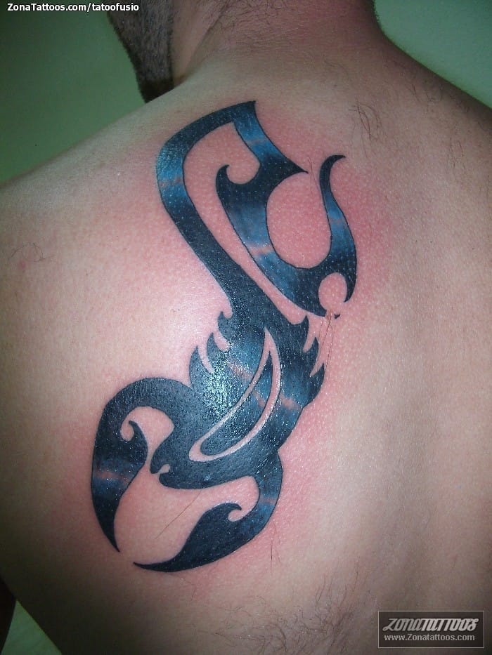 Tattoo photo Scorpions, Tribal