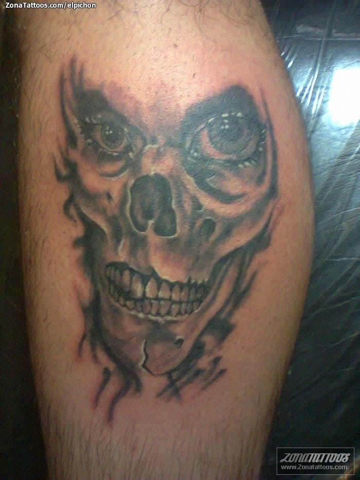 Foto de tatuaje Calaveras, Ojos