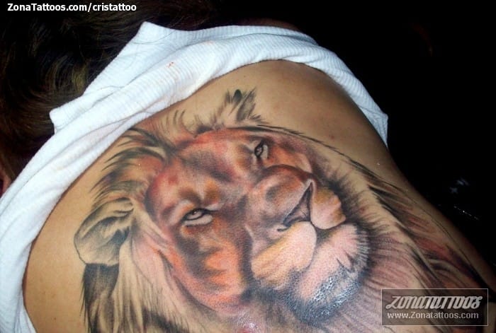 Tattoo photo Lions, Animals