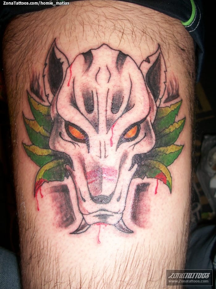 Foto de tatuaje Lobos, Animales