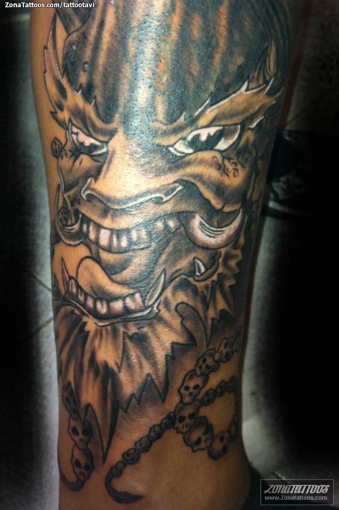Tattoo photo Asian, Dragons