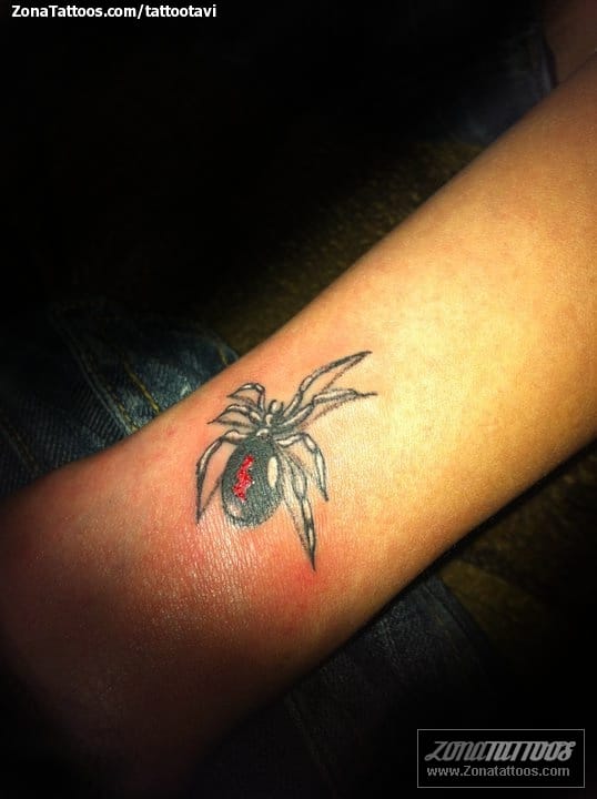 Foto de tatuaje Insectos, Arañas