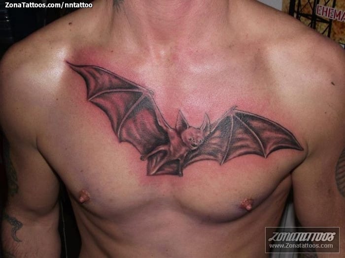 Tattoo photo Bats, Animals