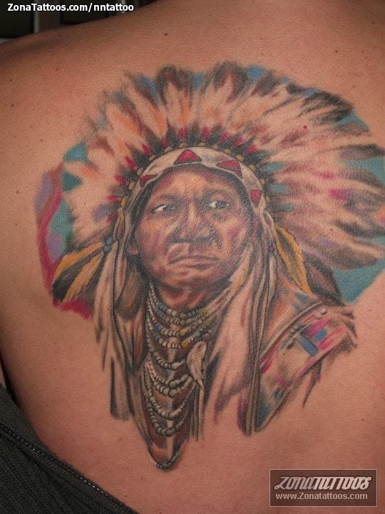 Foto de tatuaje Indios