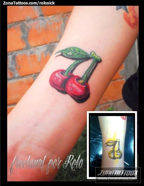 Tattoo photo Cherries