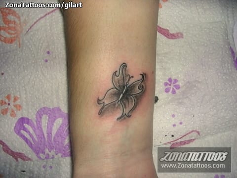 Foto de tatuaje Mariposas, Insectos