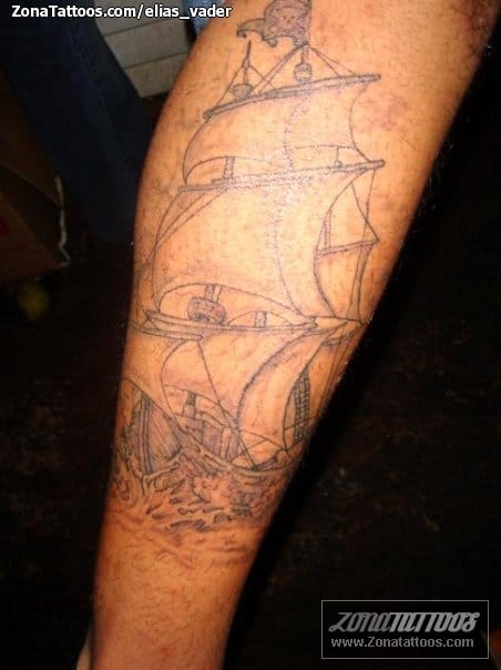 Foto de tatuaje Barcos