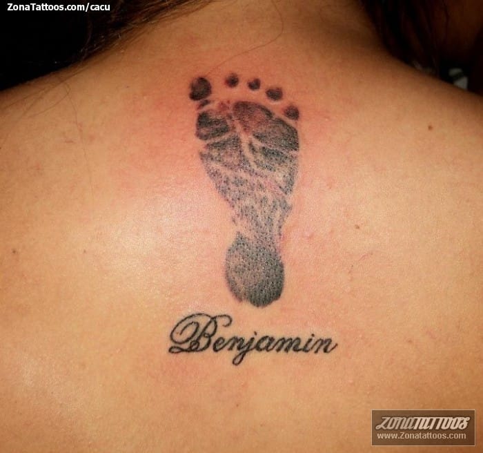 Tattoo photo Footprints