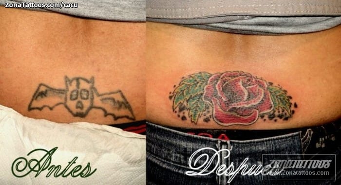 Foto de tatuaje Cover Up, Rosas, Flores