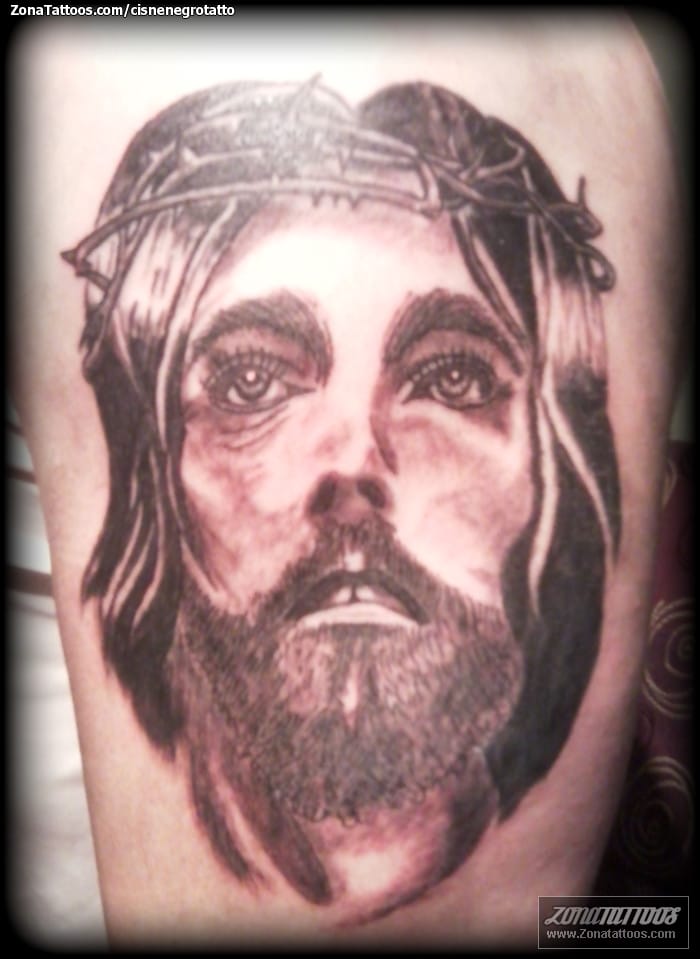 Tattoo photo Christ, Religious