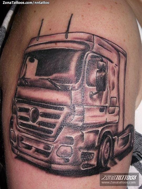 Tattoo photo Vehicles, Trucks