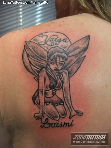 Foto de tatuaje Hadas, Fantasía