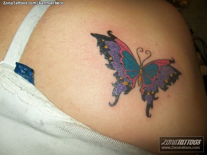 Foto de tatuaje Mariposas, Insectos