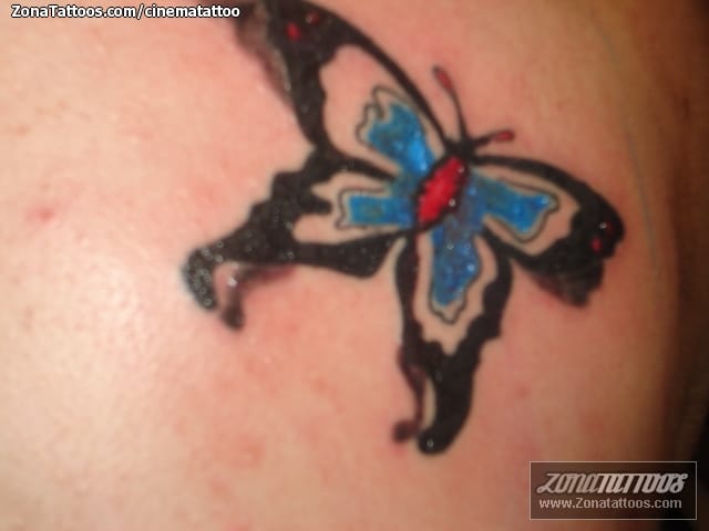 Foto de tatuaje Mariposas, Insectos