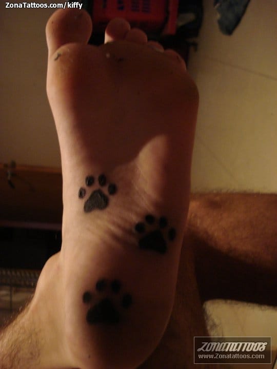 Tattoo photo Footprints, Foot