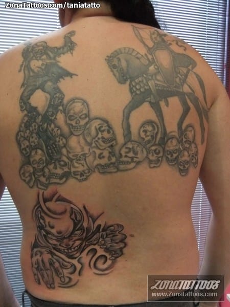 Foto de tatuaje Calaveras