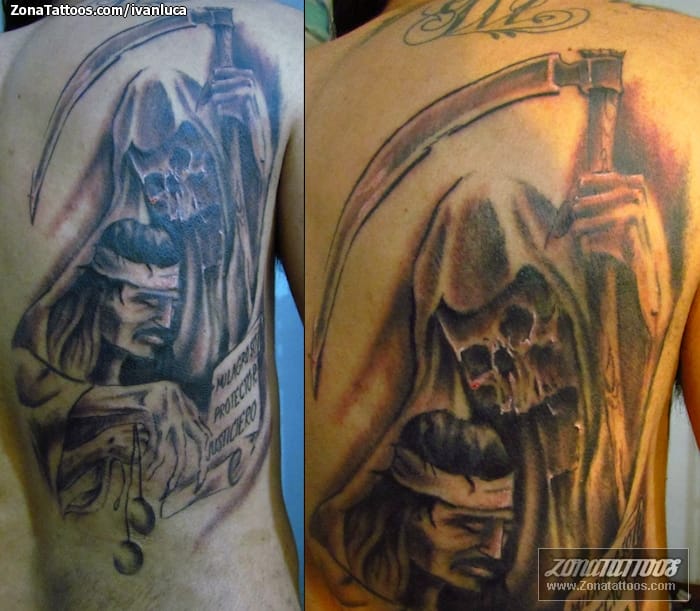 Tattoo of Grim Reapers, Gauchito Gil
