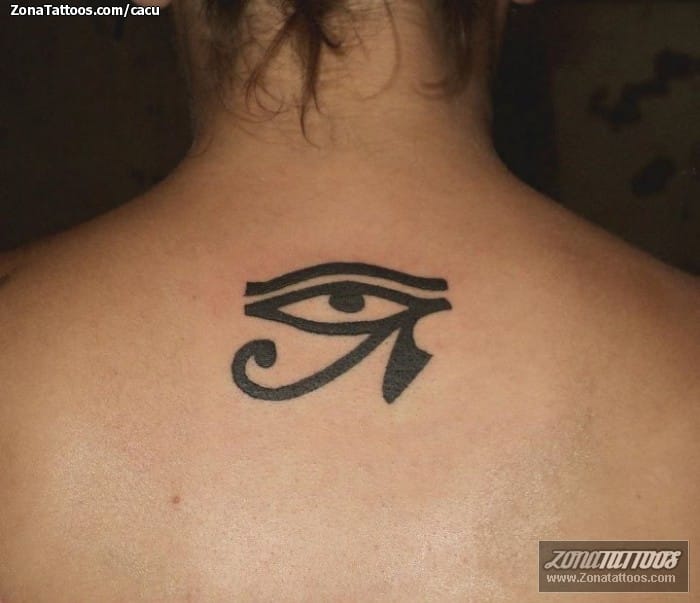 Foto de tatuaje Ojo de Horus, Ojos, Egipcios