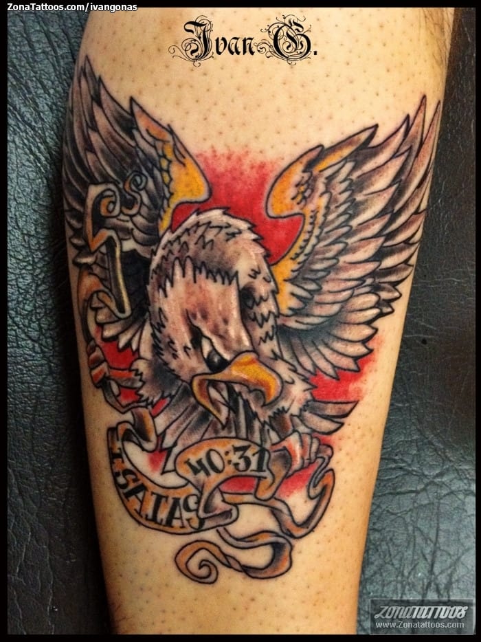 Tattoo photo Eagles, Birds, Animals