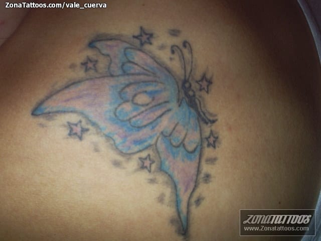 Foto de tatuaje Mariposas, Insectos