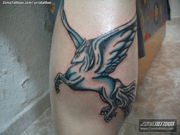 Foto de tatuaje Pegasos, Fantasía