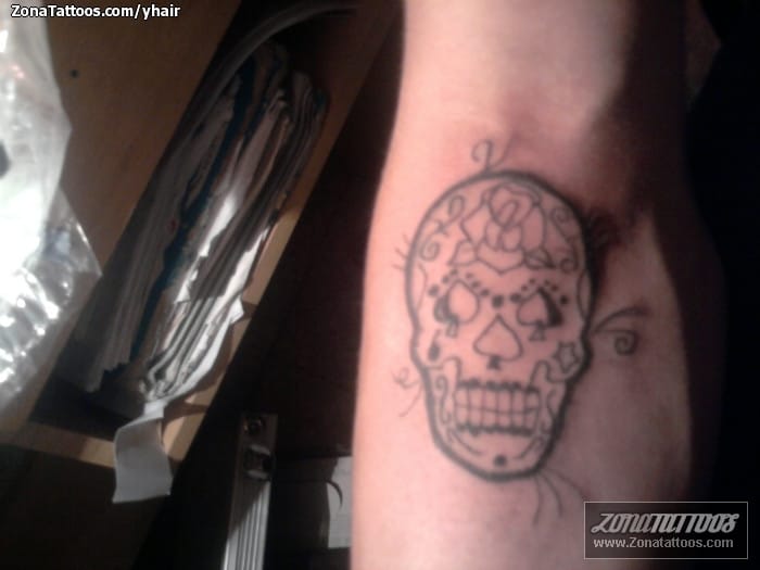 Foto de tatuaje Sugar Skull