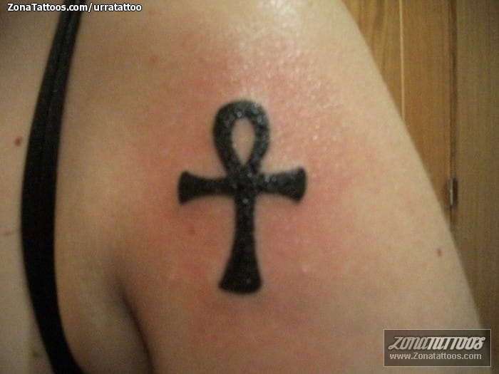 Tattoo photo Egyptian, Crosses, Ankh