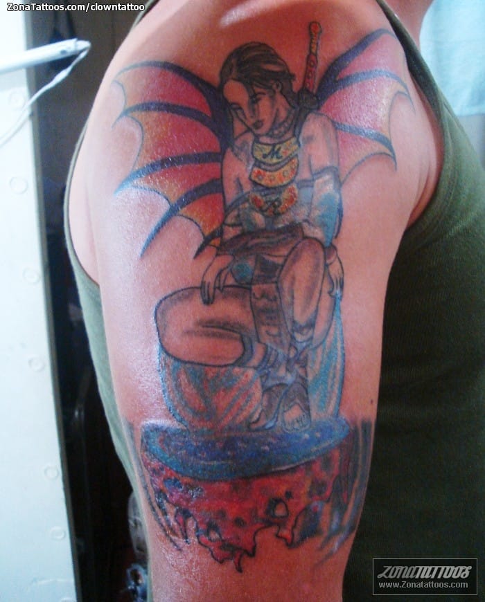 Tattoo photo Warriors, Fantasy, Girls