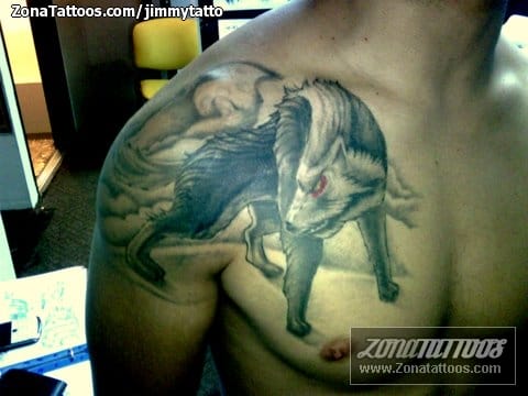 Tattoo photo Wolfs, Animals