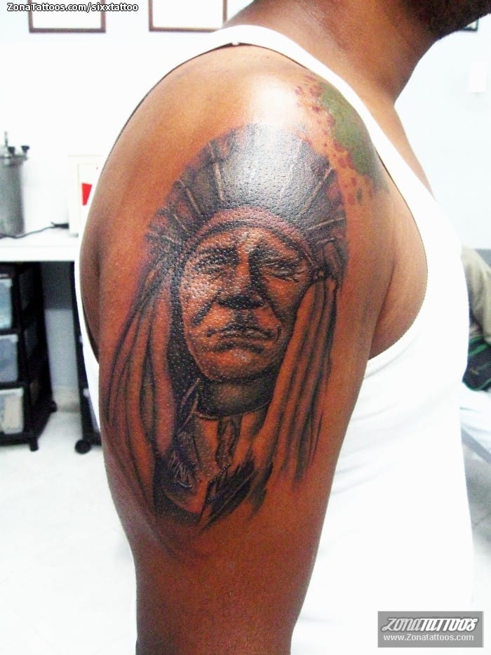 Foto de tatuaje Indios