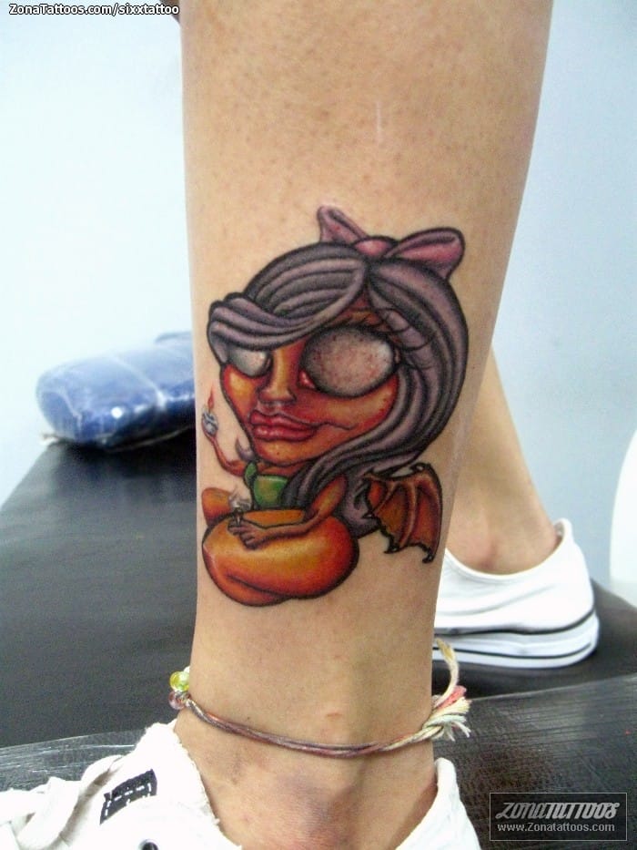 Foto de tatuaje Fantasía