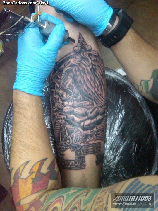 Tattoo photo Aztec