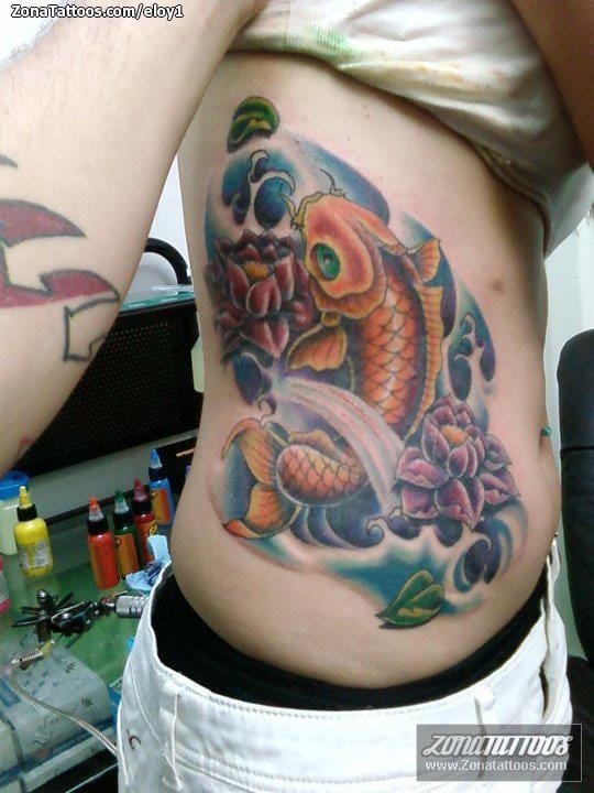 Tattoo photo Fish, Koi, Animals