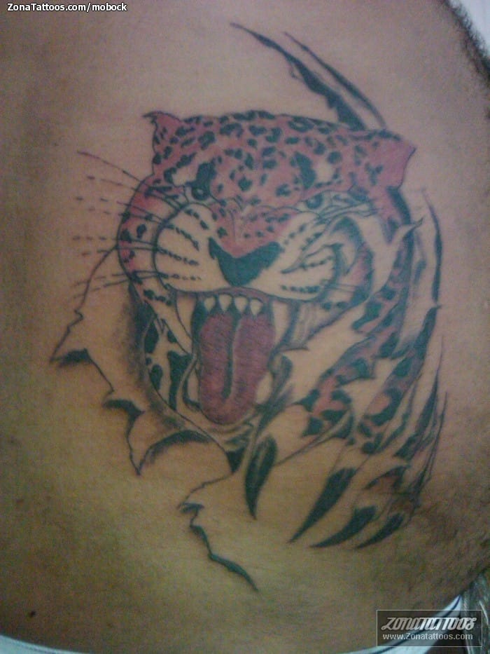 Tattoo photo Tigers, Animals