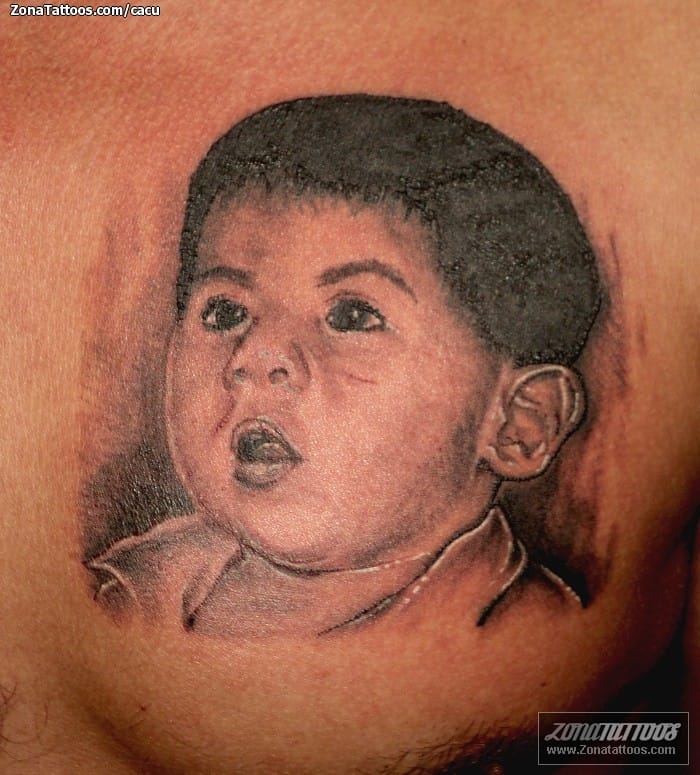 Foto de tatuaje Retratos, Rostros, Personas