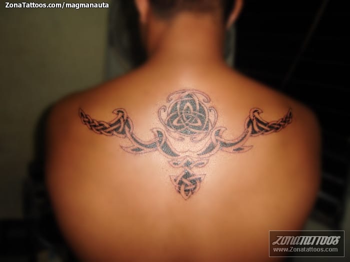 Foto de tatuaje Celtas, Tribales, Trisquel