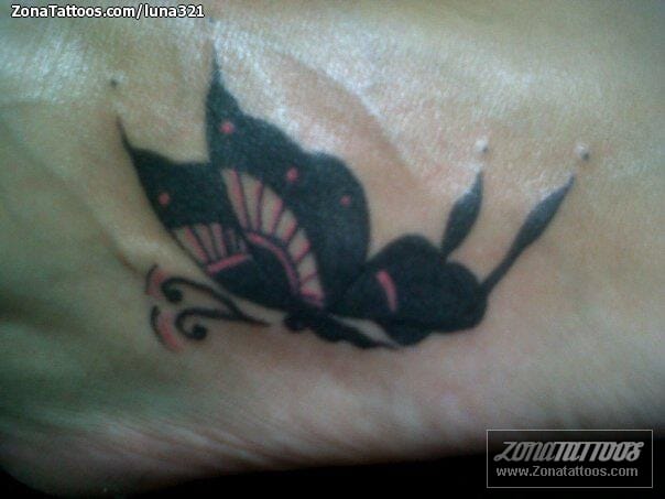 Foto de tatuaje Mariposas, Insectos