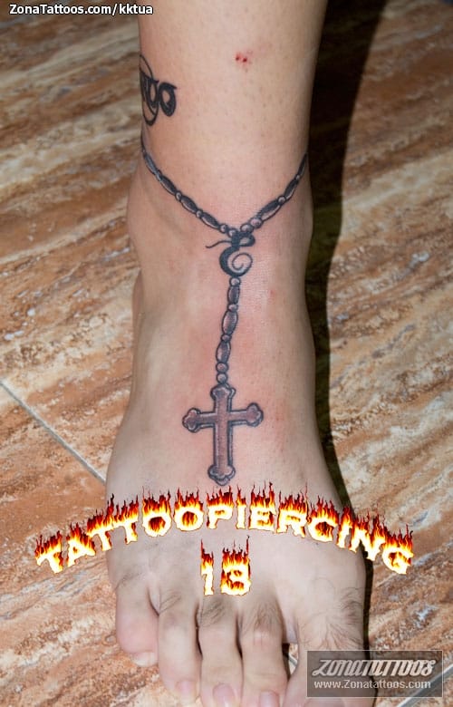 Tattoo photo Crosses, Religious, Rosaries