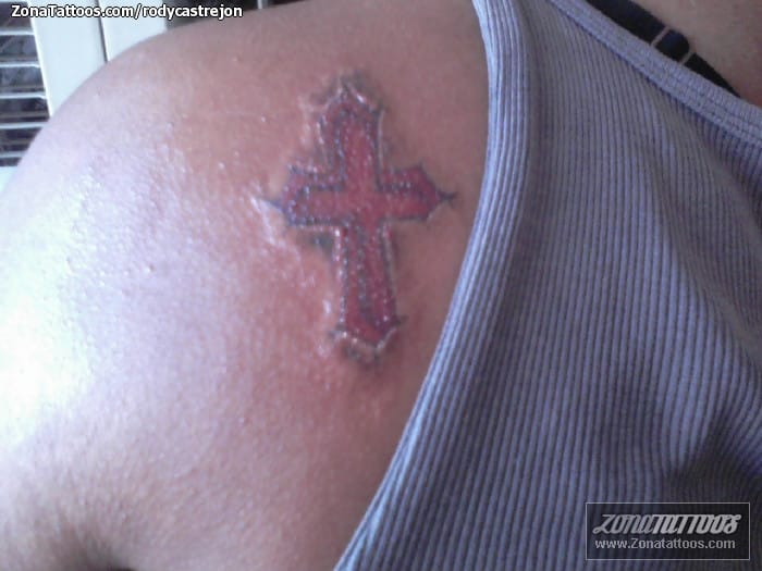 Tattoo photo Crosses, Religious