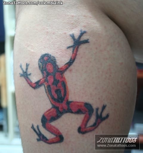 Tattoo photo Frogs, Animals