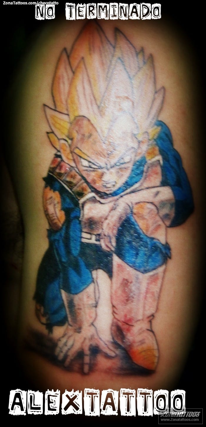 Foto de tatuaje Dragon Ball, Manga