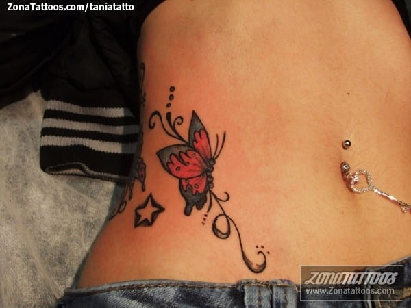 Foto de tatuaje Mariposas, Insectos