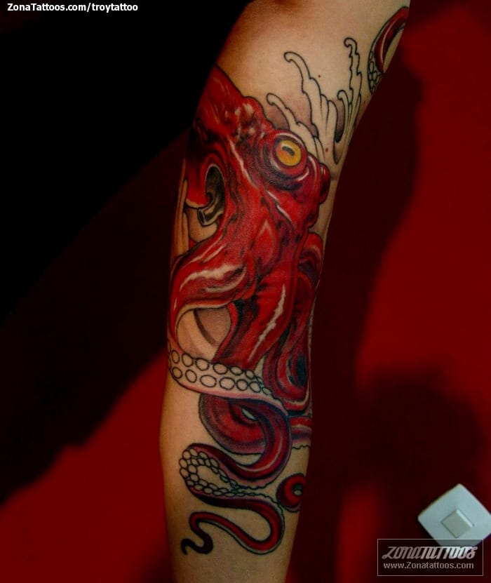 Tattoo photo Octopuses, Animals