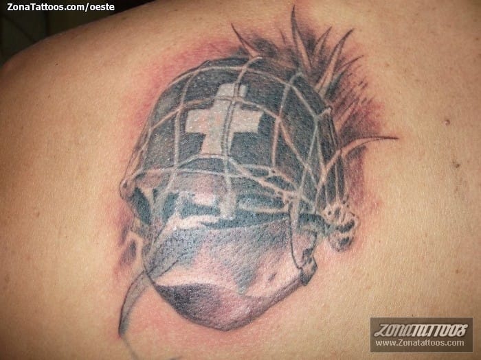 Tattoo photo Helmets, Military