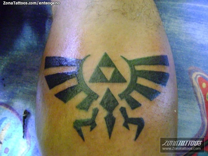 Tribal Hyrule Crest Tattoo Design by Notorious84  Fur Affinity dot net